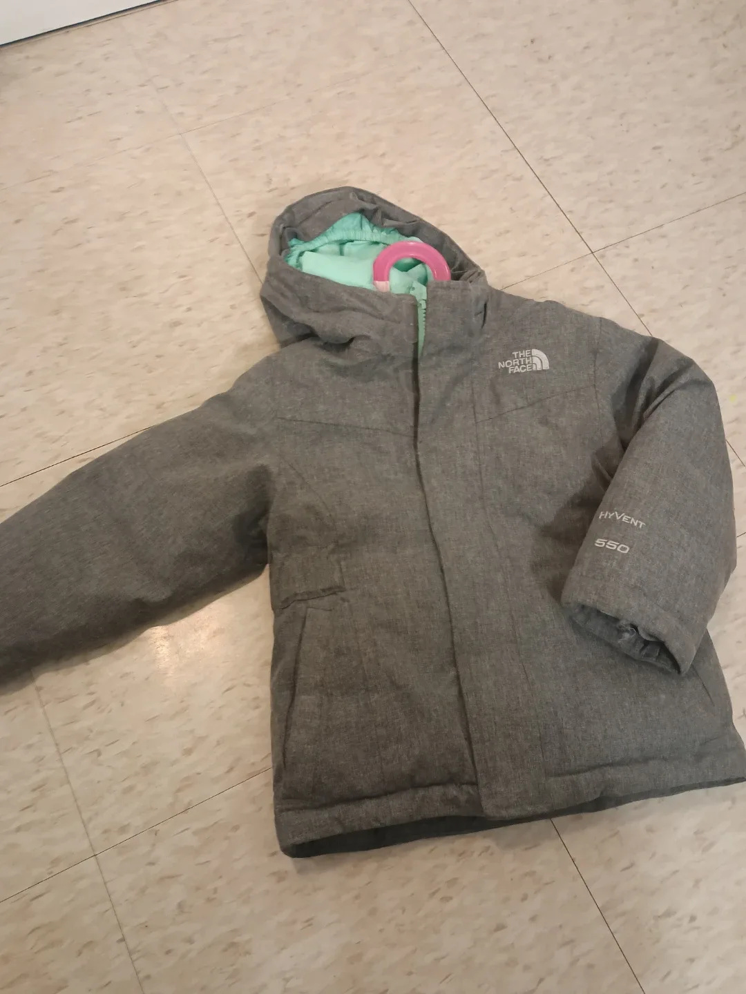 North Face Toddler's  Grey Jacket 3T