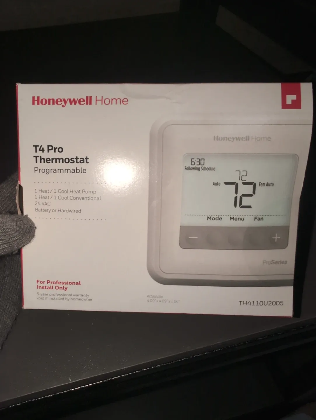 Brand New - Honeywell Home T4 Pro Thermostat