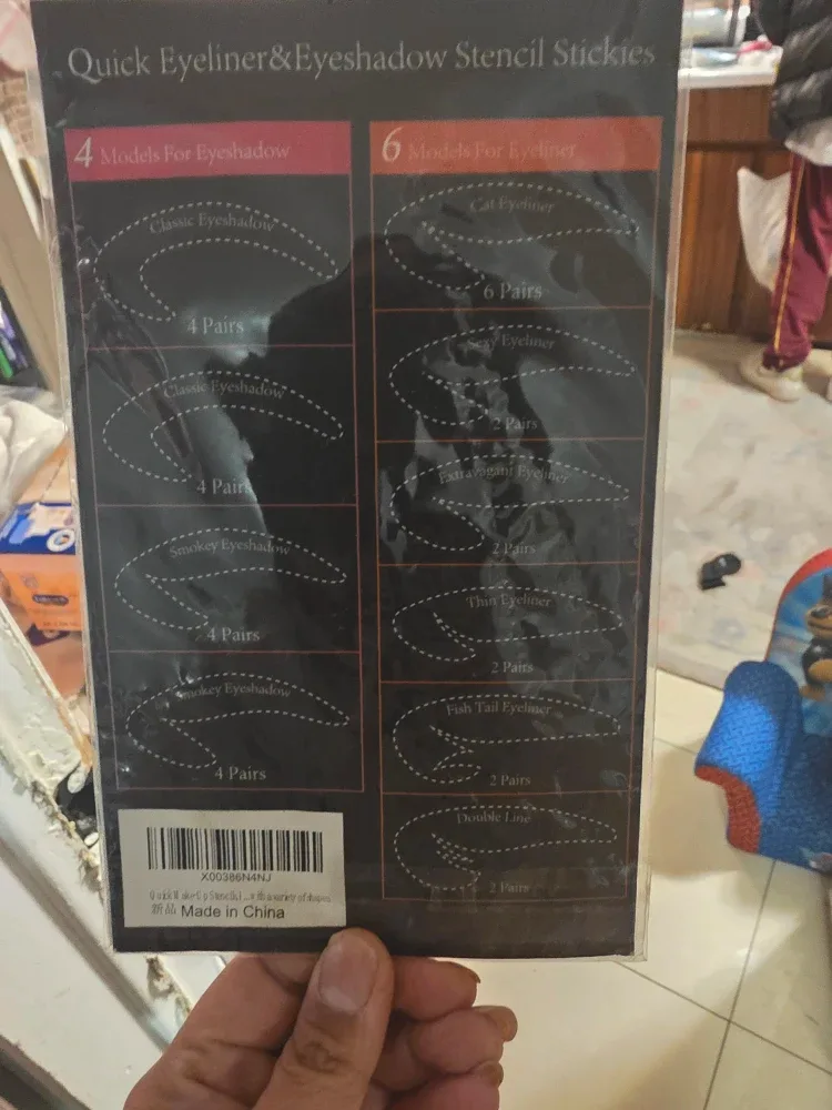 Quick Make-up Stencil Stickies image indicator(3)