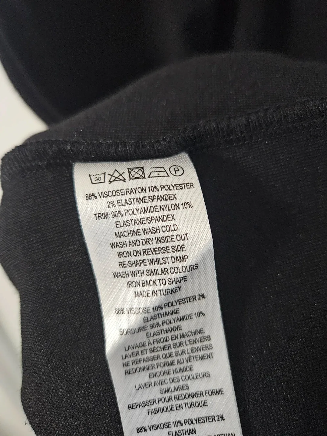 French Connection Mesh Long Sleeve Dress - Size 4 - #cleanout image indicator(3)