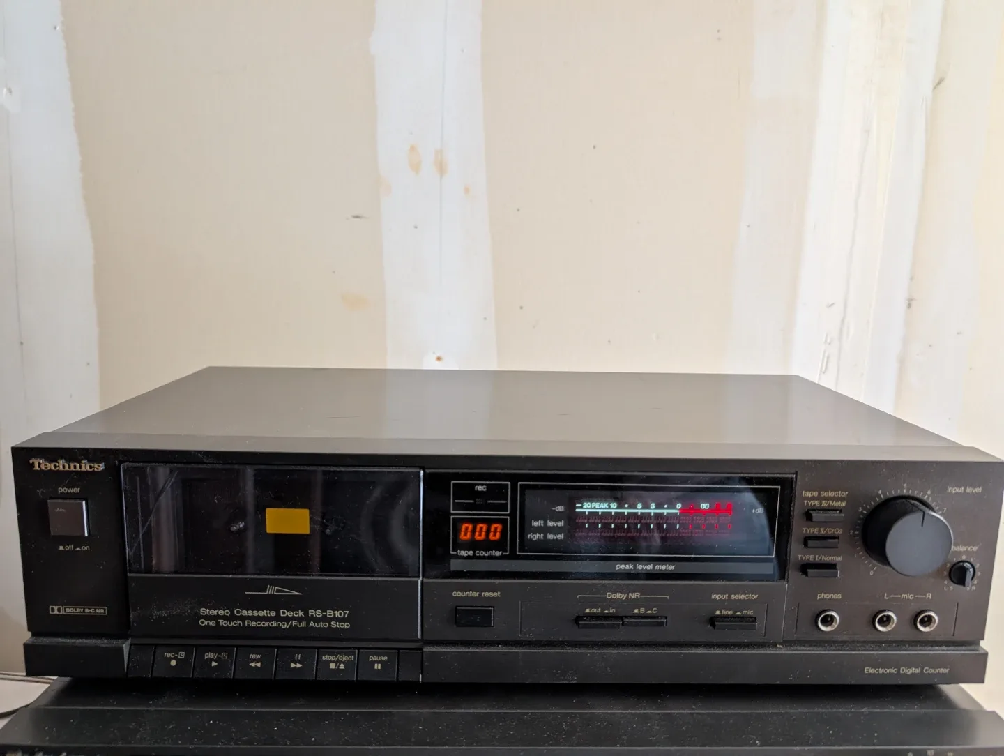 Technics RS-B107 Stereo Cassette Deck