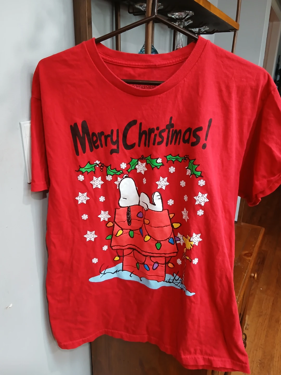Peanuts Merry Christmas T-Shirt - Size L - photo 2