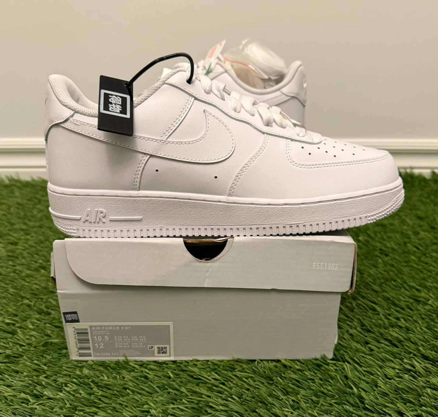 New Nike Air Force 1 '07 White - photo 2