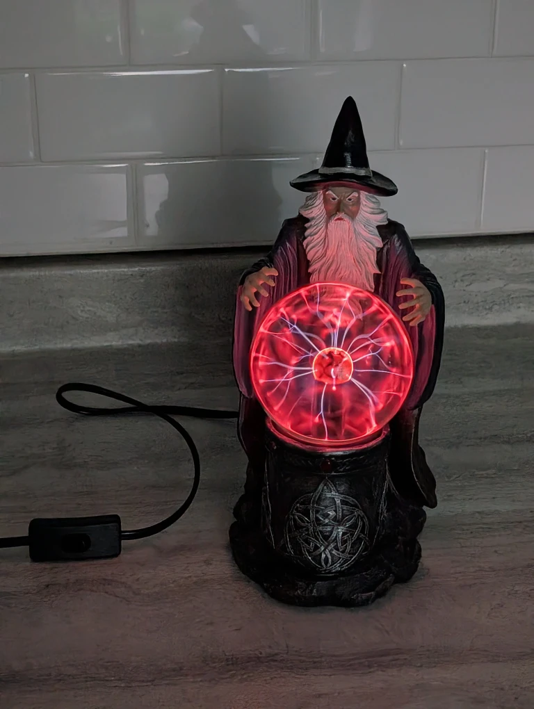 Wizard Plasma Ball Lamp - photo 2