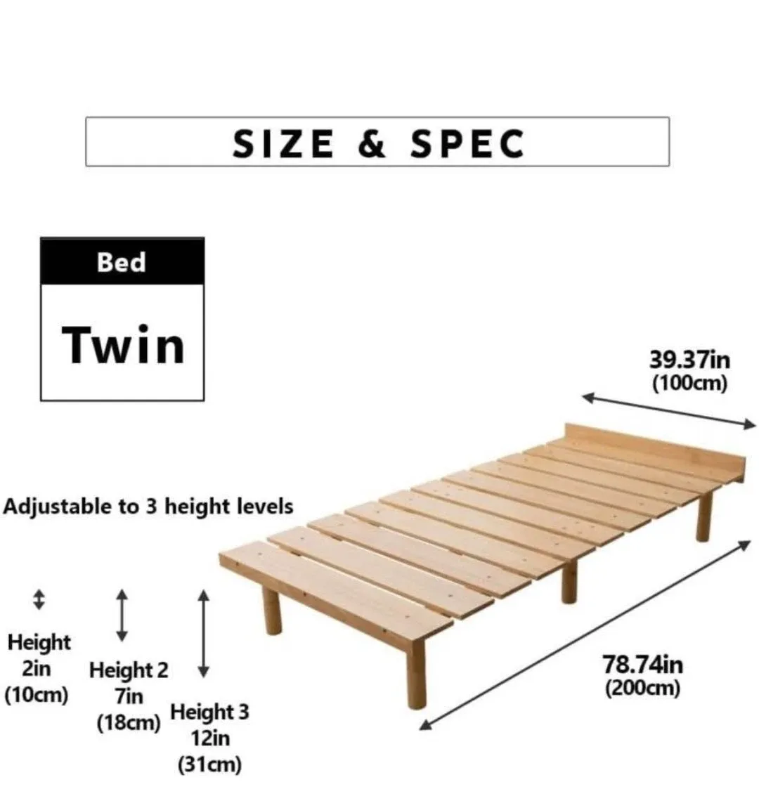Twin Size Adjustable Bed Frame image indicator(2)