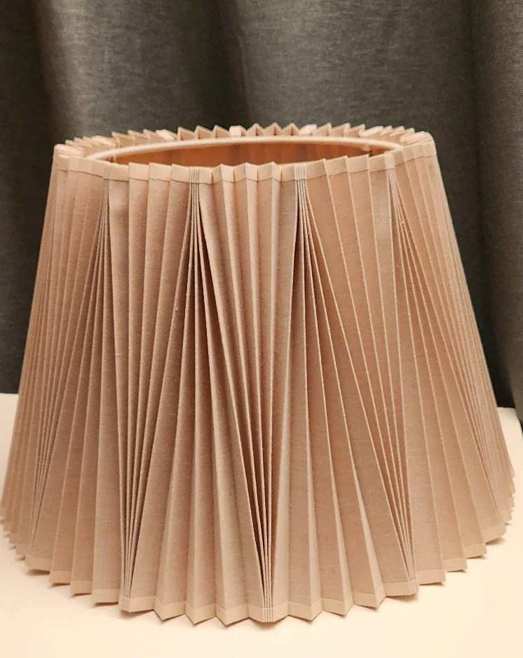Pleated Lamp Shade - Beige image indicator(5)