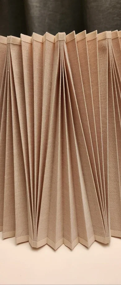 Pleated Lamp Shade - Beige image indicator(6)