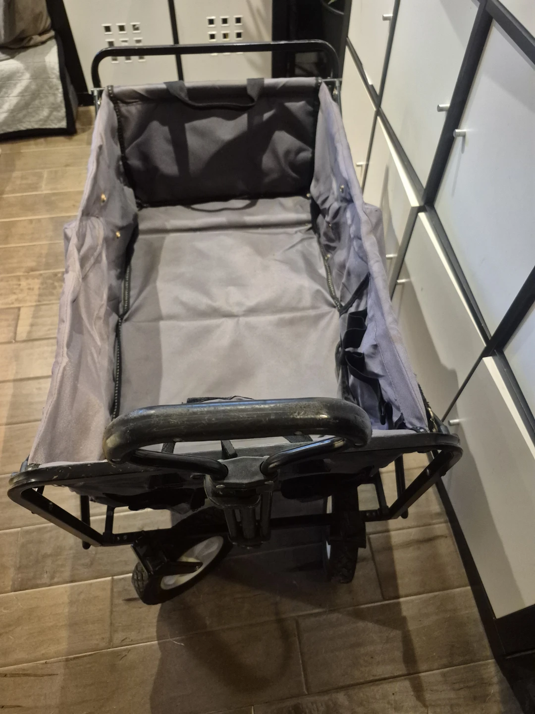 Folding Wagon - Grey & Black - photo 3
