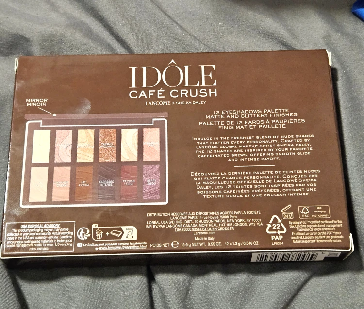 Lancôme Idôle Café Crush Eyeshadow Palette - photo 2