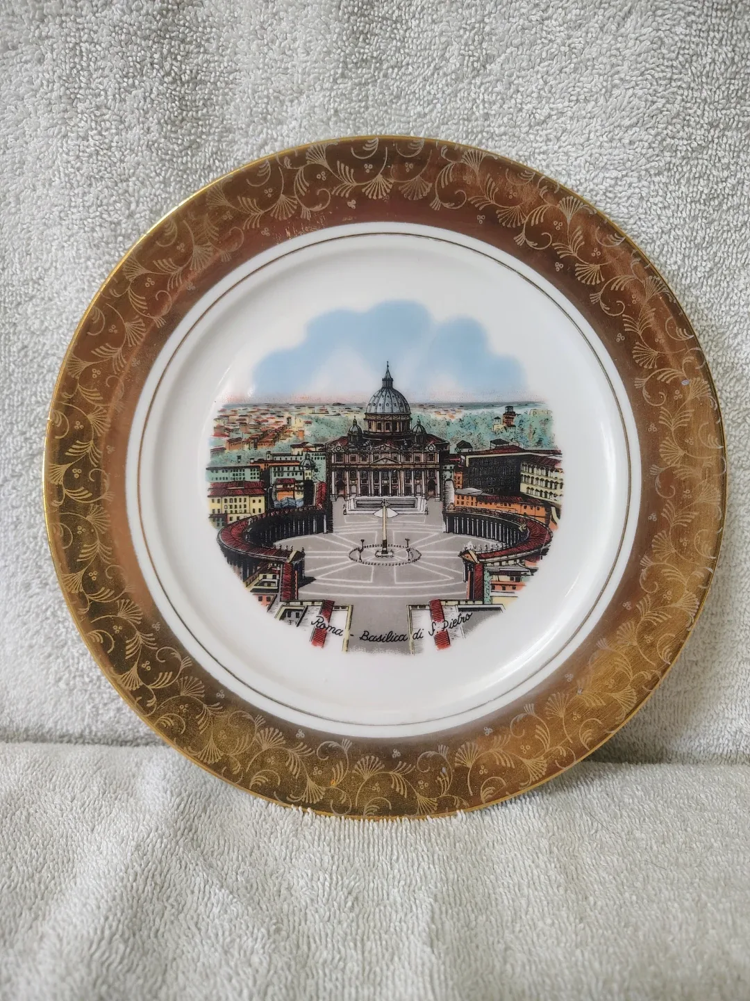 Decorative Plate - Roma Basilica di S. Pietro