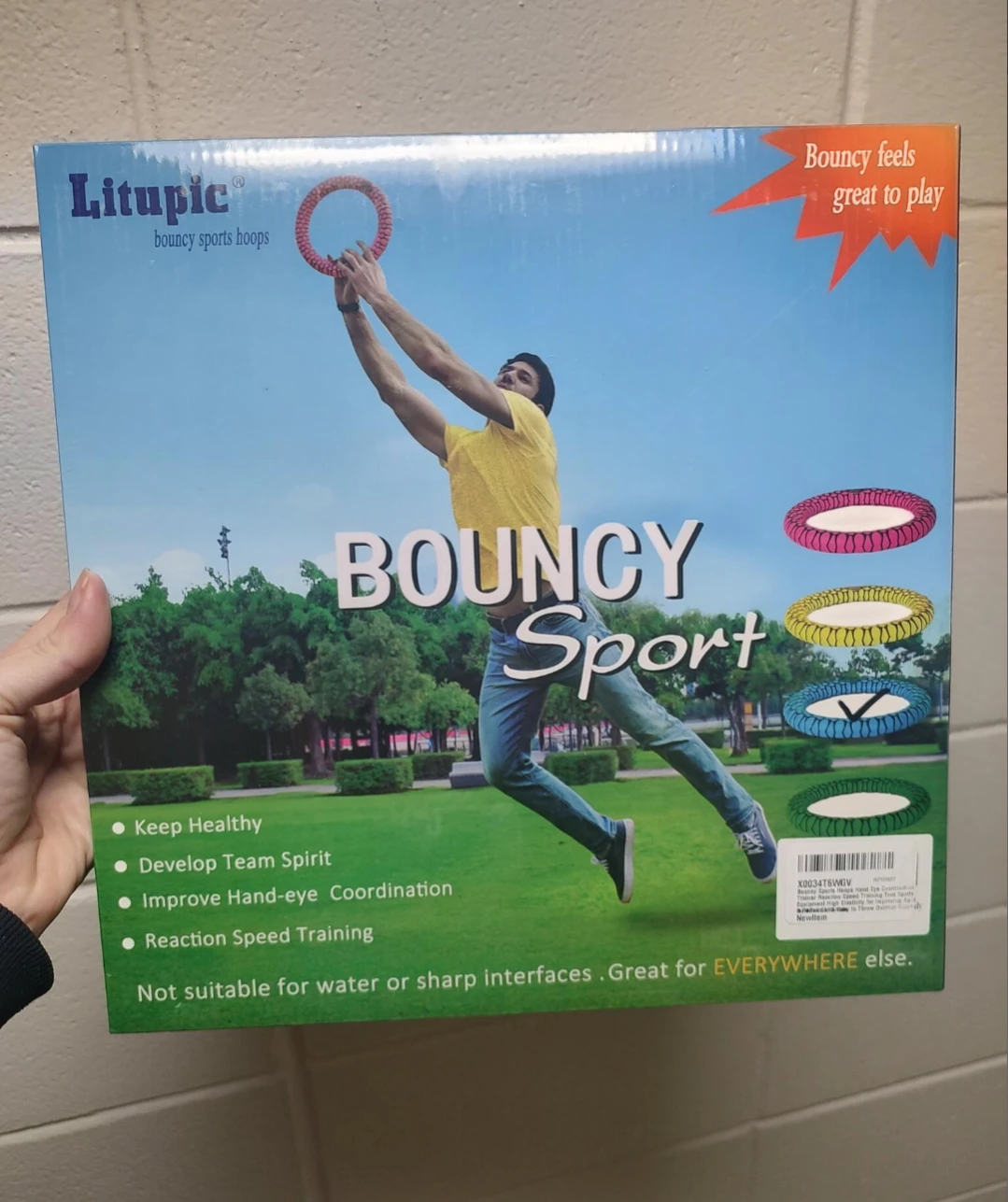 Sports bounce hoop