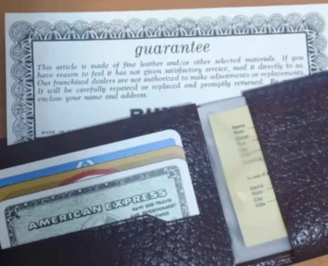 Buxton leather wallet - photo 3