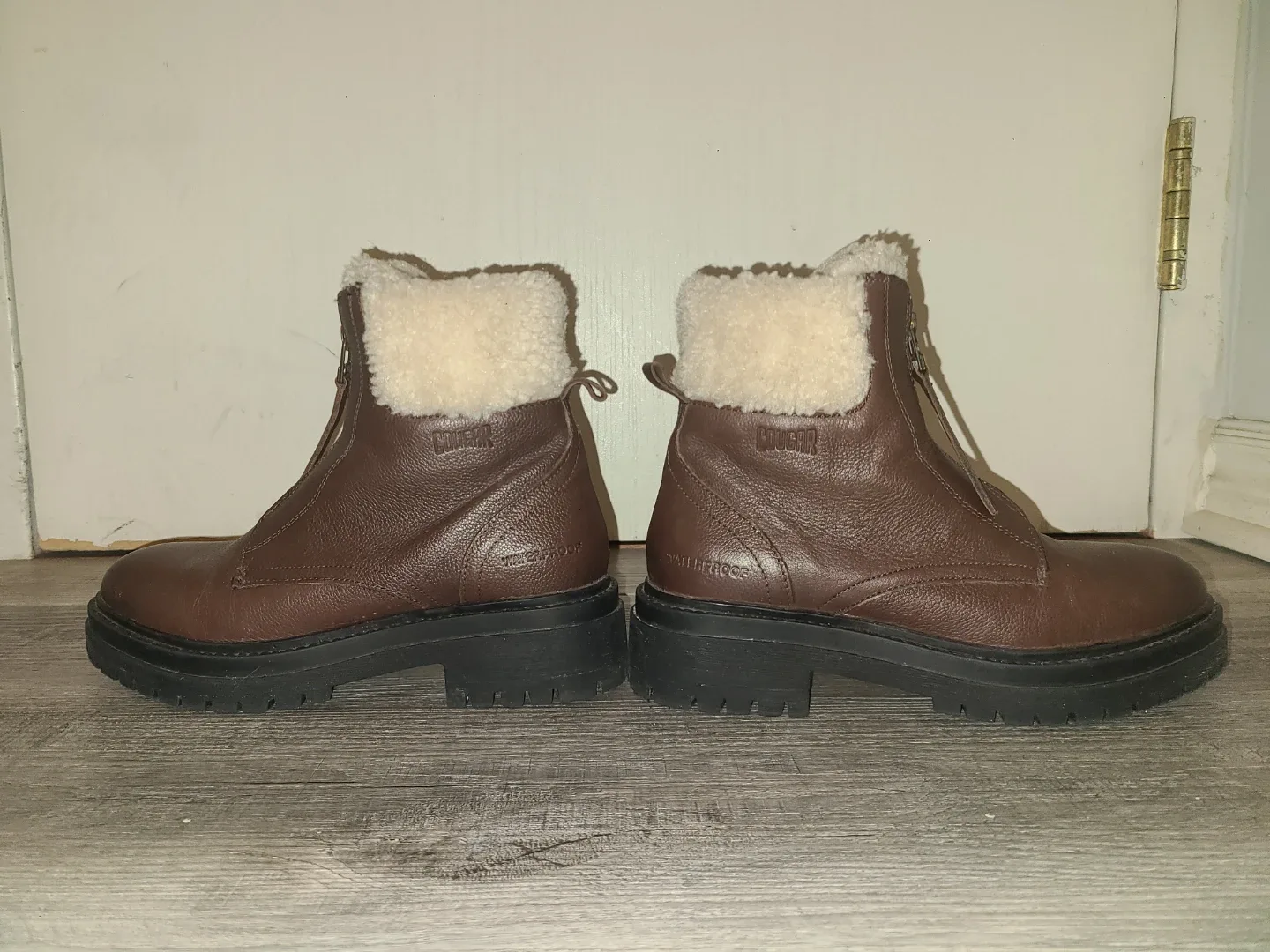 Brown Leather Winter Boots - Womens image indicator(5)