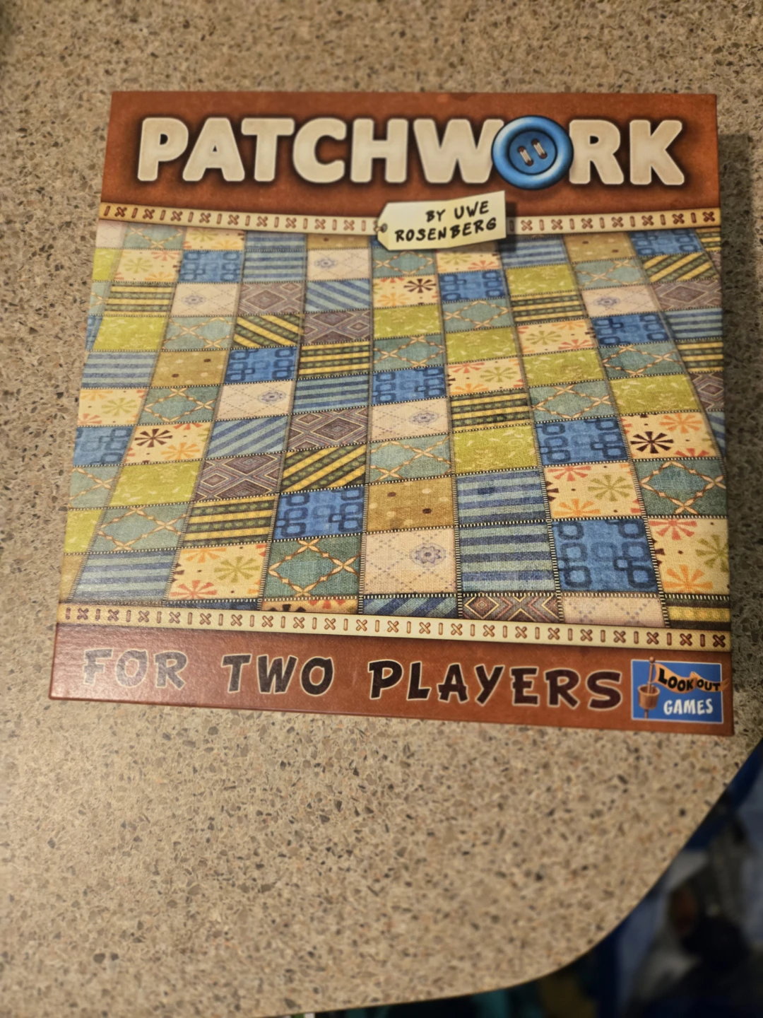 Patchwork, 2 Player Board Game