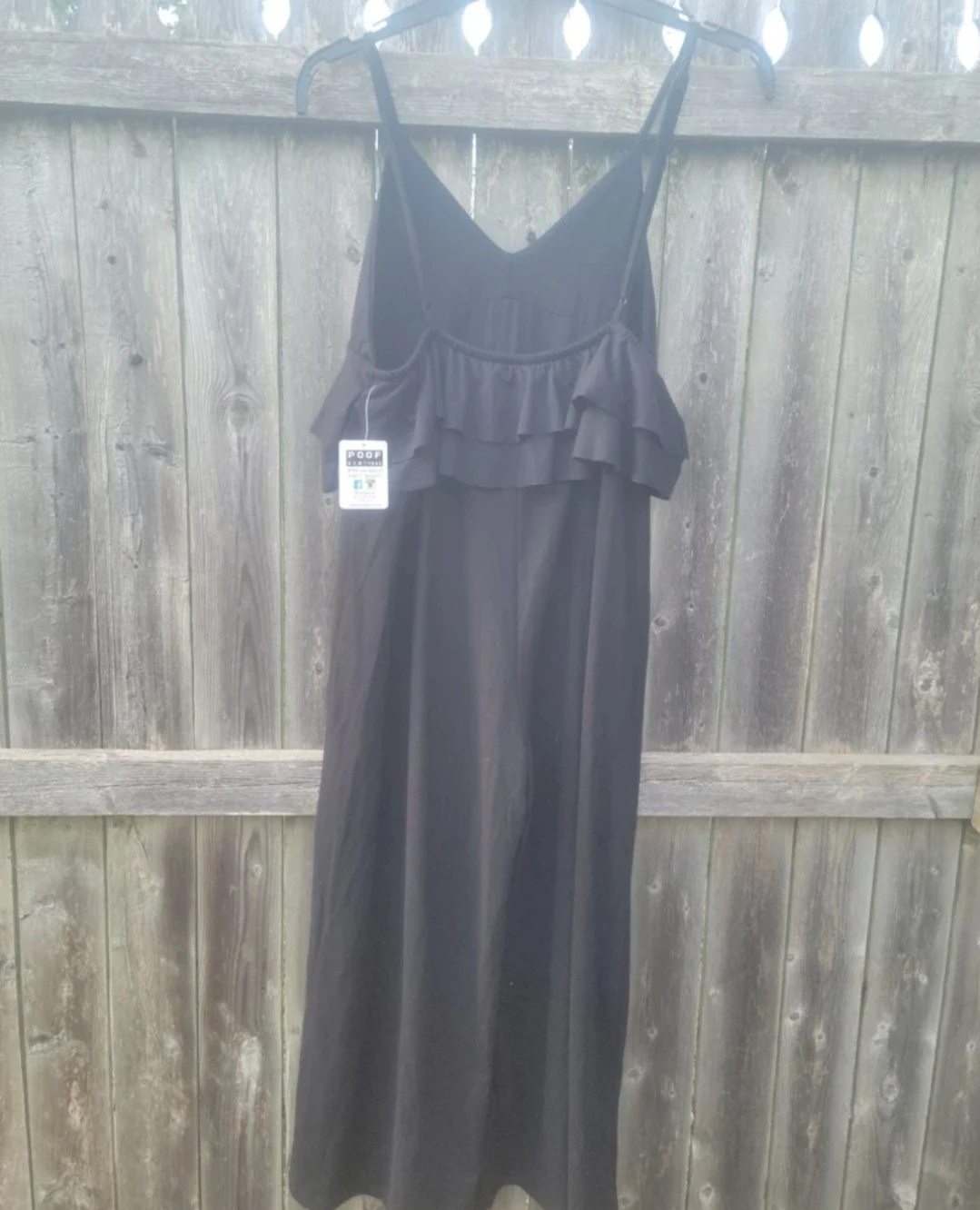 POOF New York Black Jumpsuit - Size L - photo 3