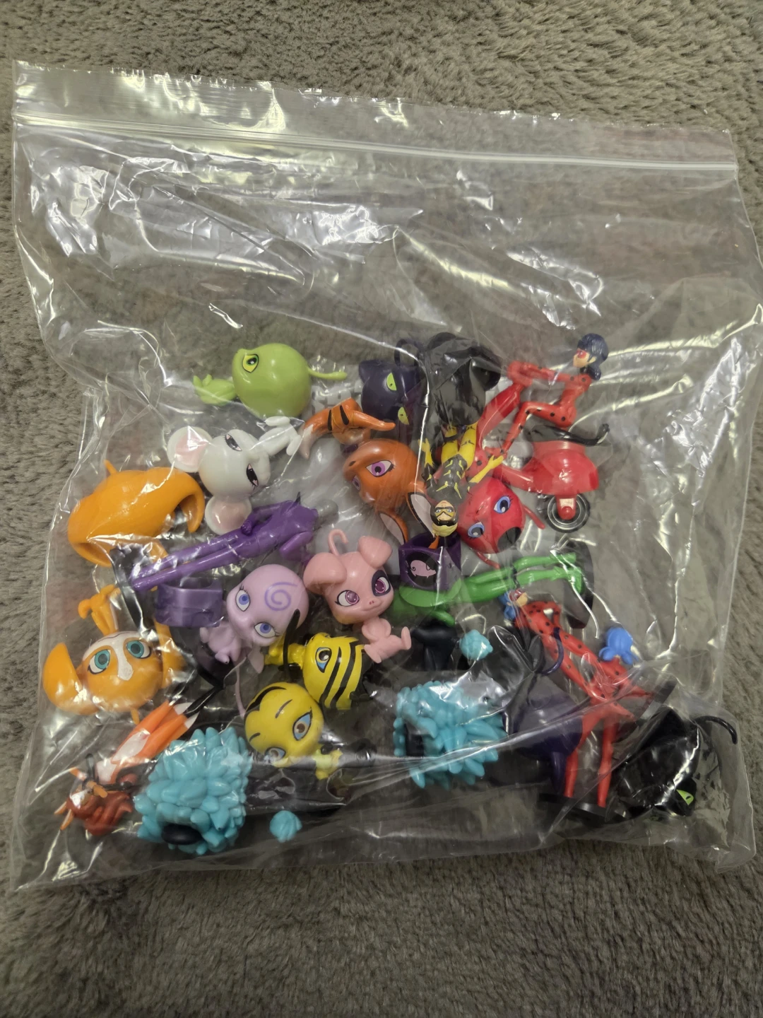 Miraculous Kwami Figures Lot