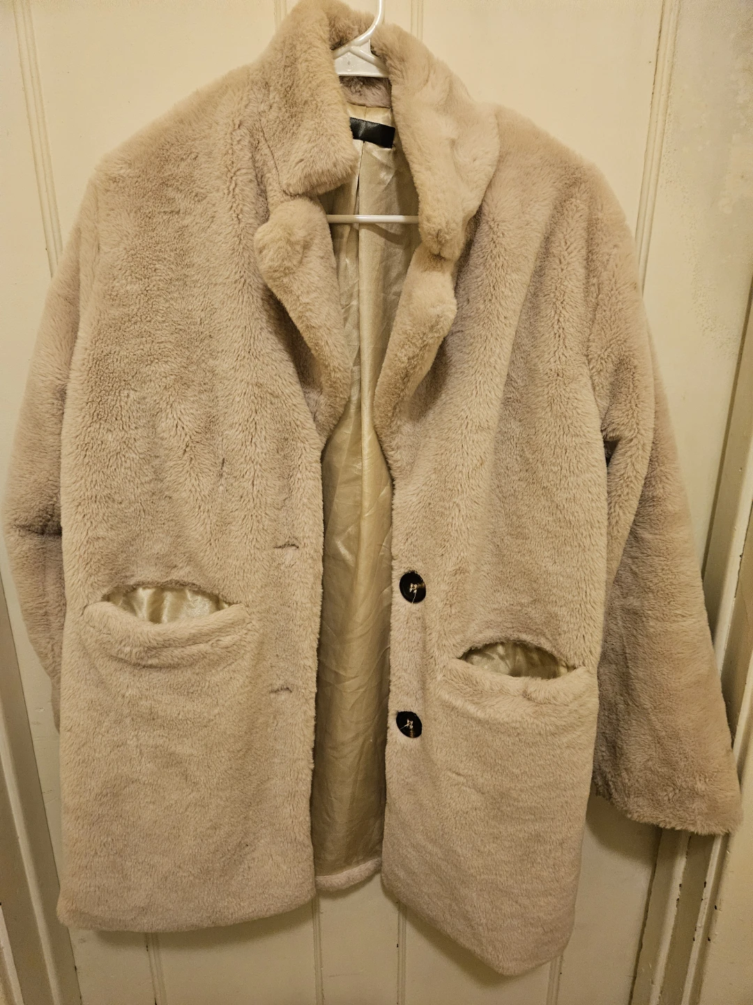 Janice Apparel Faux Fur Coat - One Size