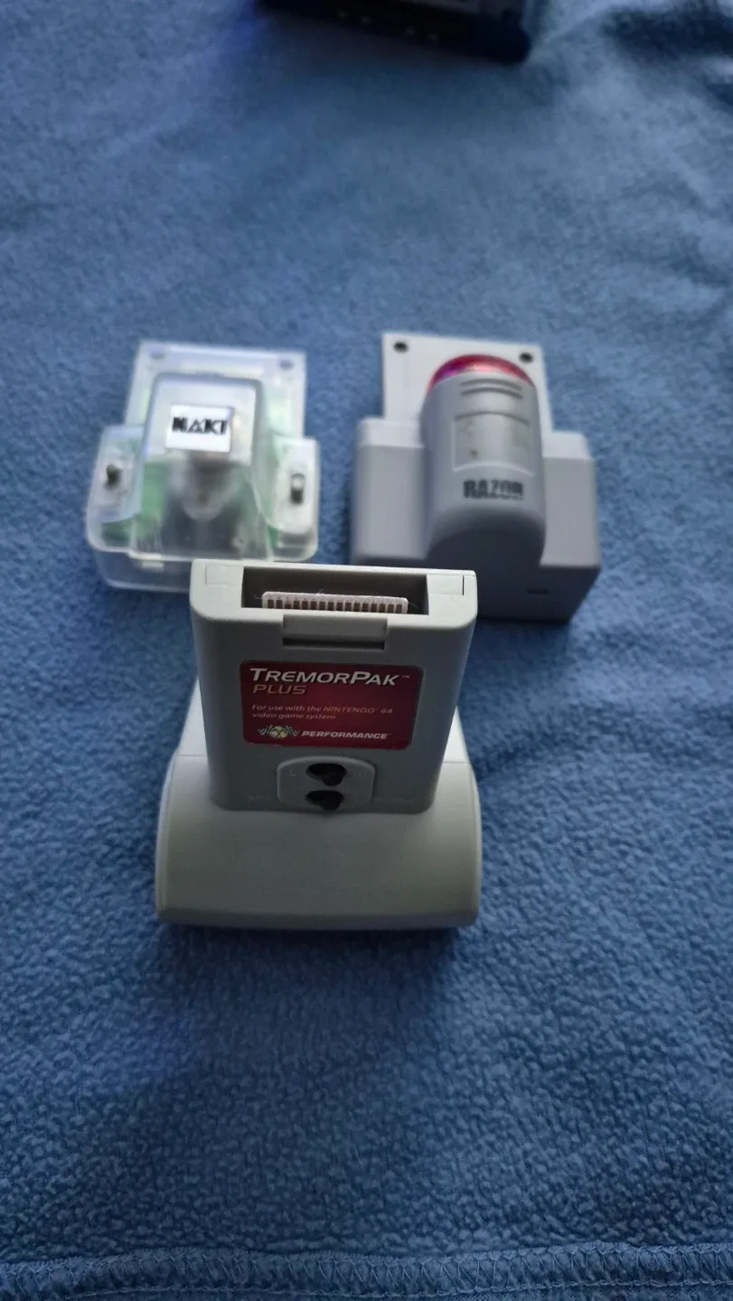 NINTENDO 64 Tremor & paks for sale