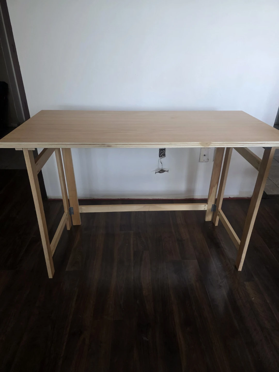 Wood Folding Table - photo 2