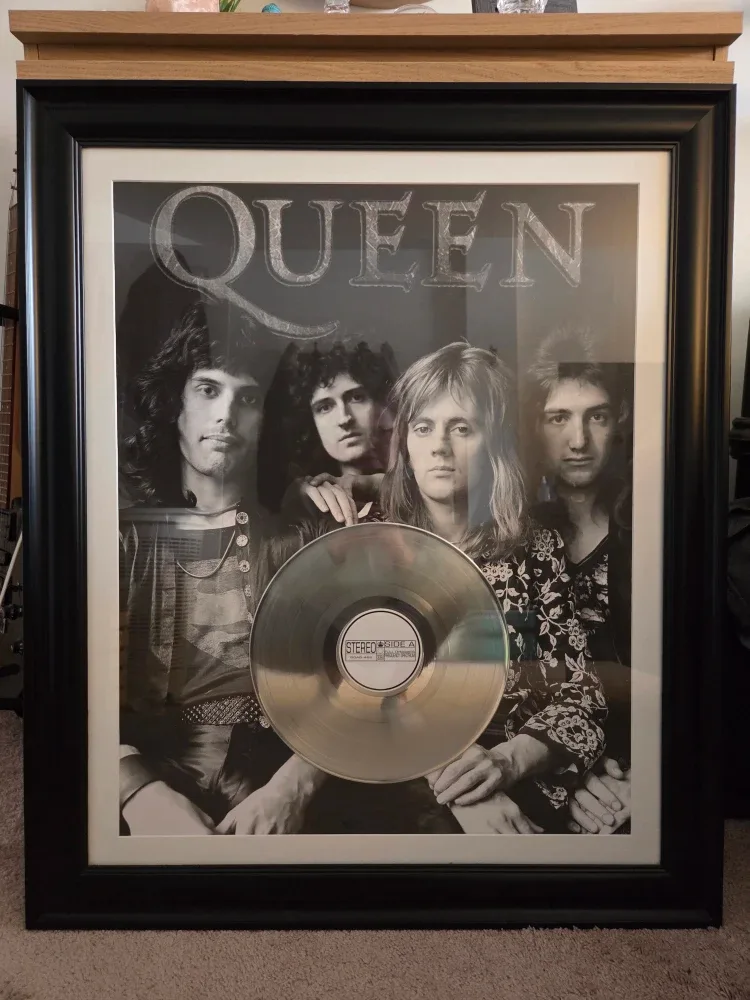 Queen Framed LP Record