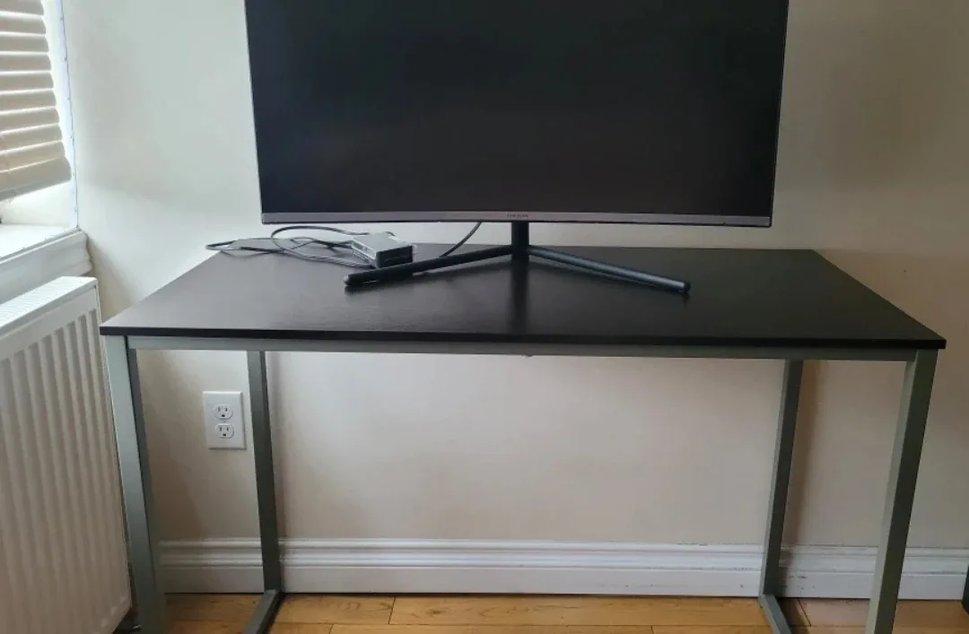 SHW Mission 40 inches - Home office desktop (Dark brown)