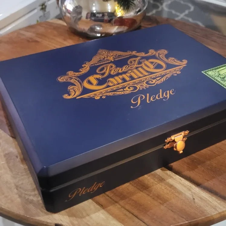 Empty Perez Carrillo Pledge Cigar Box