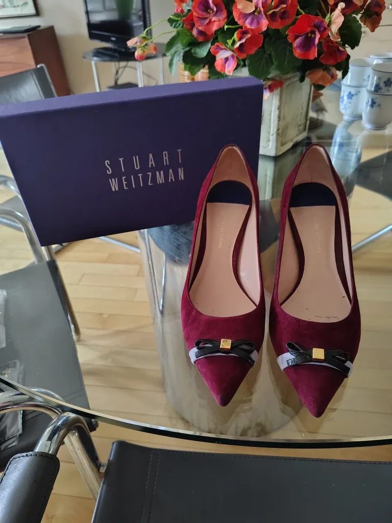 Stuart Weitzman Suede Pumps – Size 6.5 (fit more like a 7)