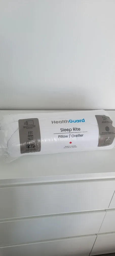 New HealthGuard Sleep Rite Pillow