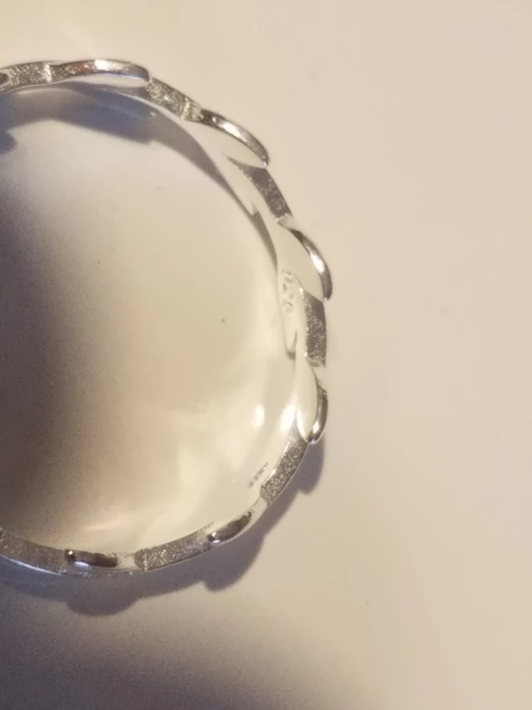 Silver Leaf Design Ring - photo 2