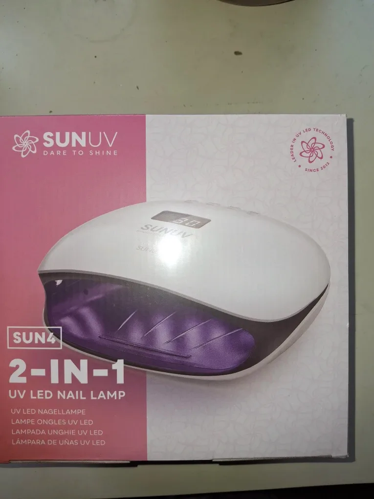 SUNUV SUN4 2-IN-1 UV LED Nail Lamp
