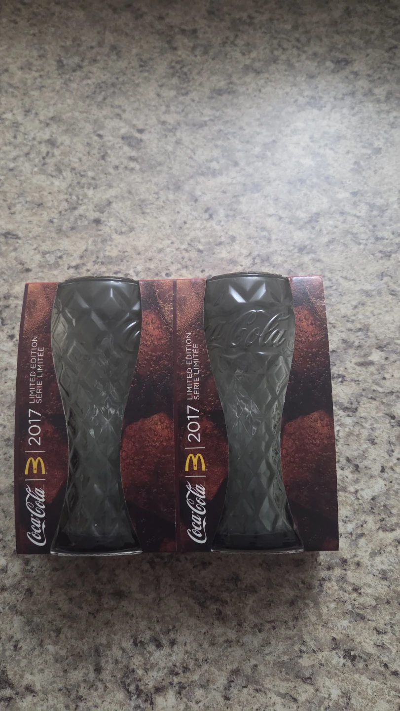 Coca-Cola McDonald's 2017 Limited Edition Glasses