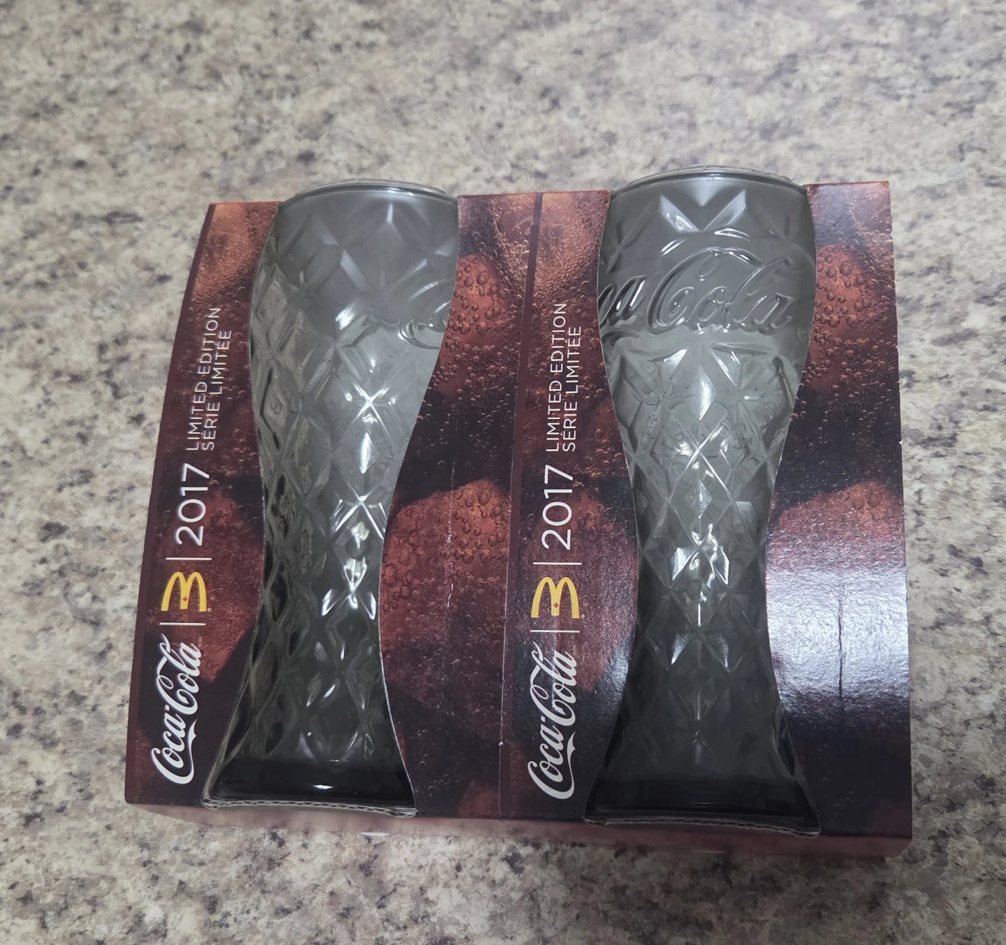 Coca-Cola McDonald's 2017 Limited Edition Glasses - photo 2