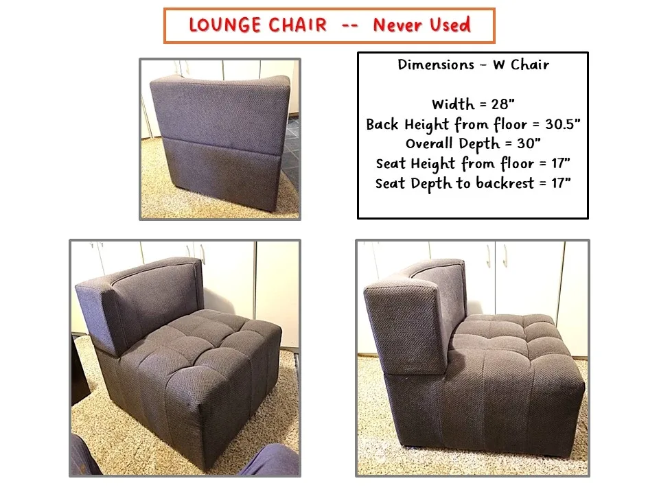 New Lounge Chair - Never Used