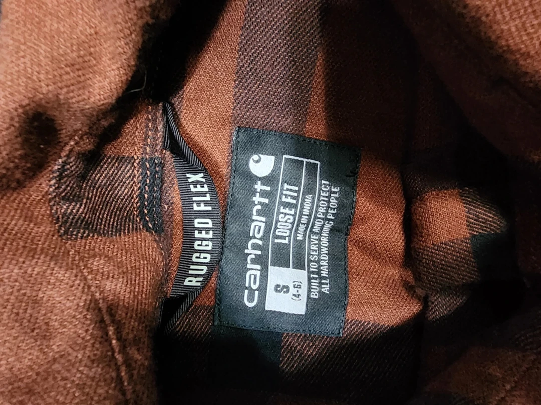 Carhartt Rugged Flex Flannel Shirt - Size S - photo 3