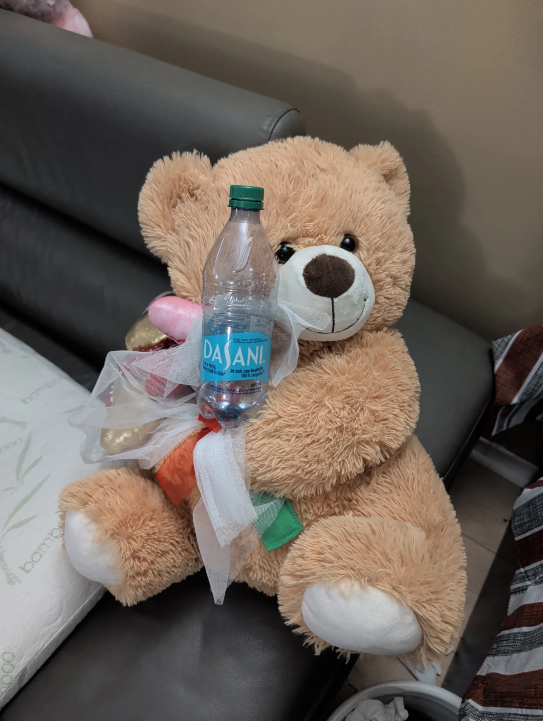 Teddy Bear with Heart Decorations - photo 4