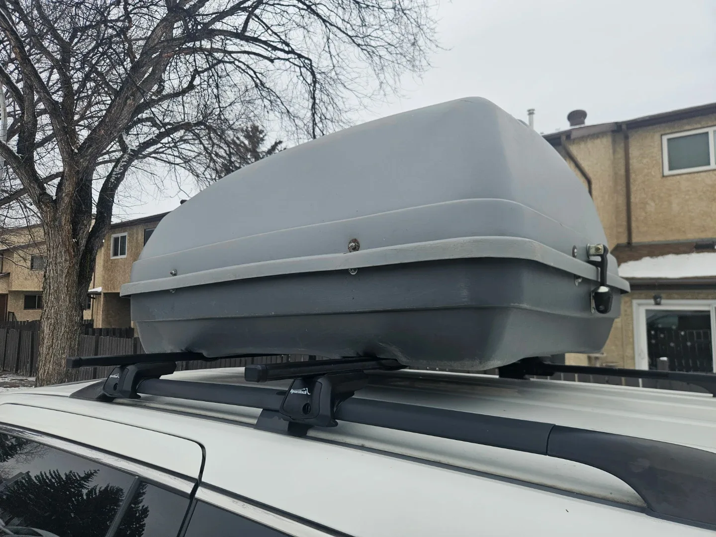 Thule SportRack Cargo Box with cross rails