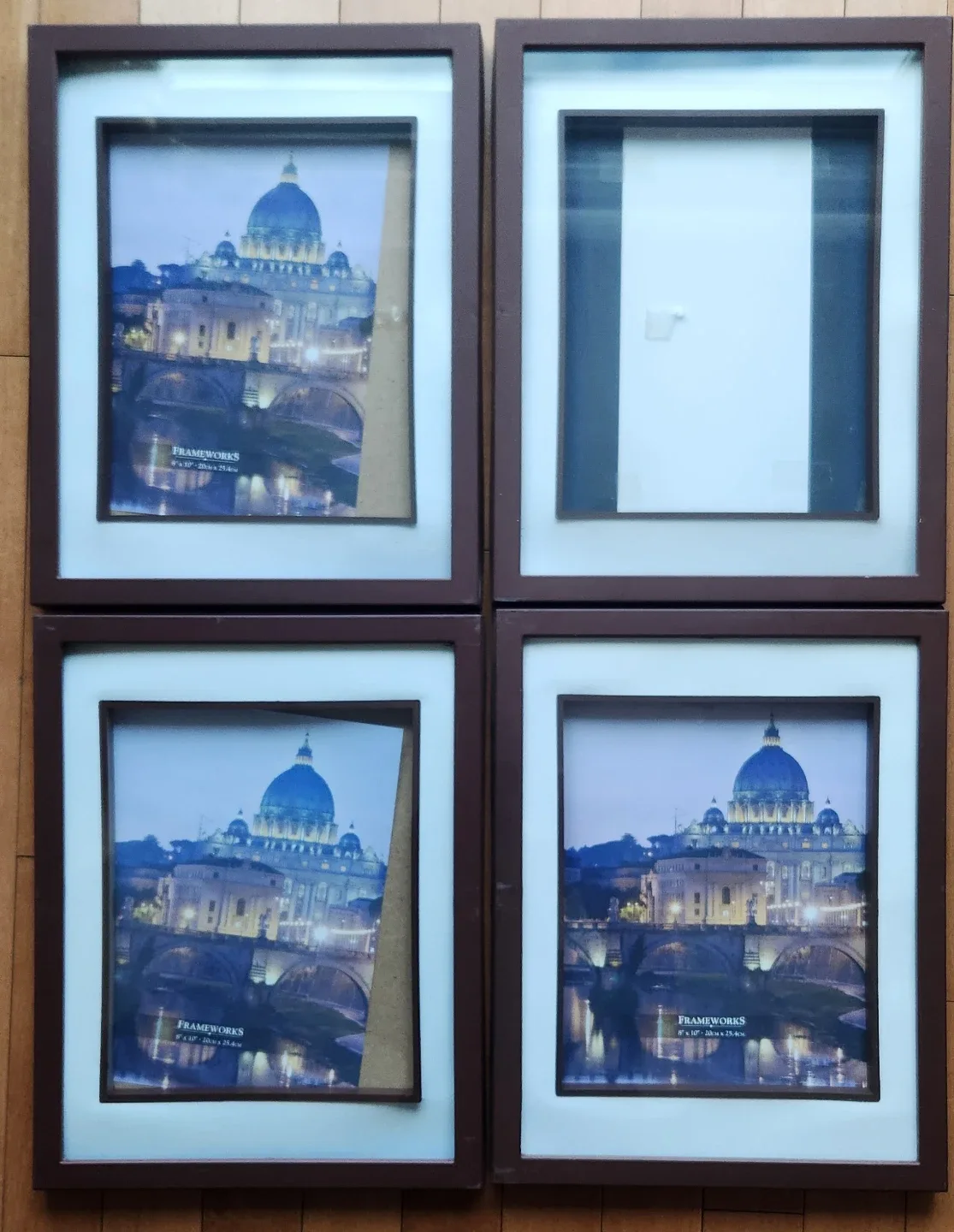 Frameworks 8x10 Picture Frames - Set of 4