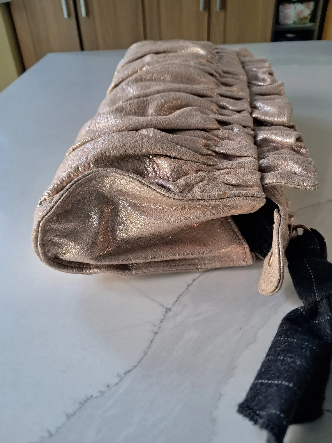 Tommy Ruched Clutch Bag #cleanout# image indicator(4)