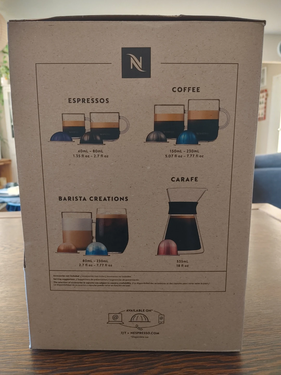 Nespresso Vertuo Next Coffee Machine with extra pods - photo 4