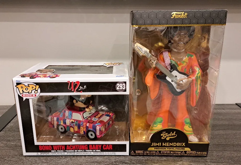 🚗 Funko Rides U2 Bono 🎙 | 🪙 Funko Gold Jimi Hendrix 🎸 #CleanOut