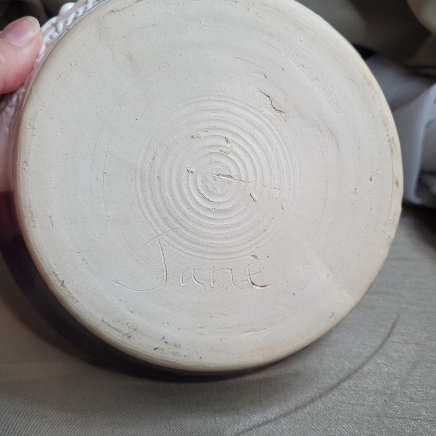 6 3/4" x 1 1/2" Deep Pottery Dish - photo 4