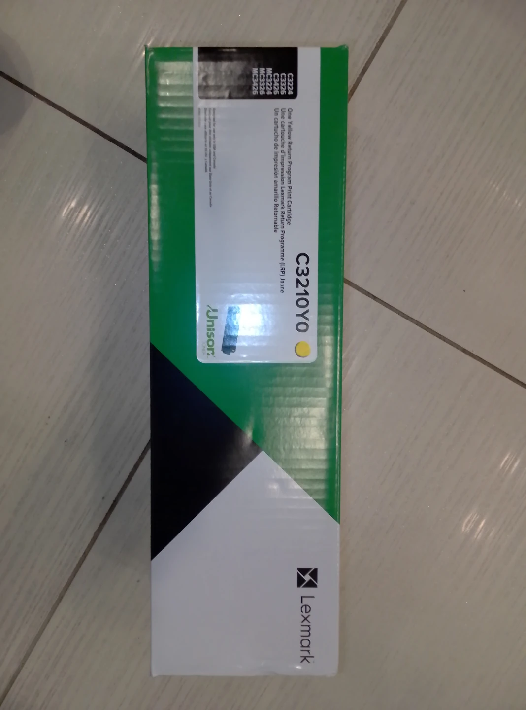 Lexmark C3210Y0 Yellow Toner Cartridge - New