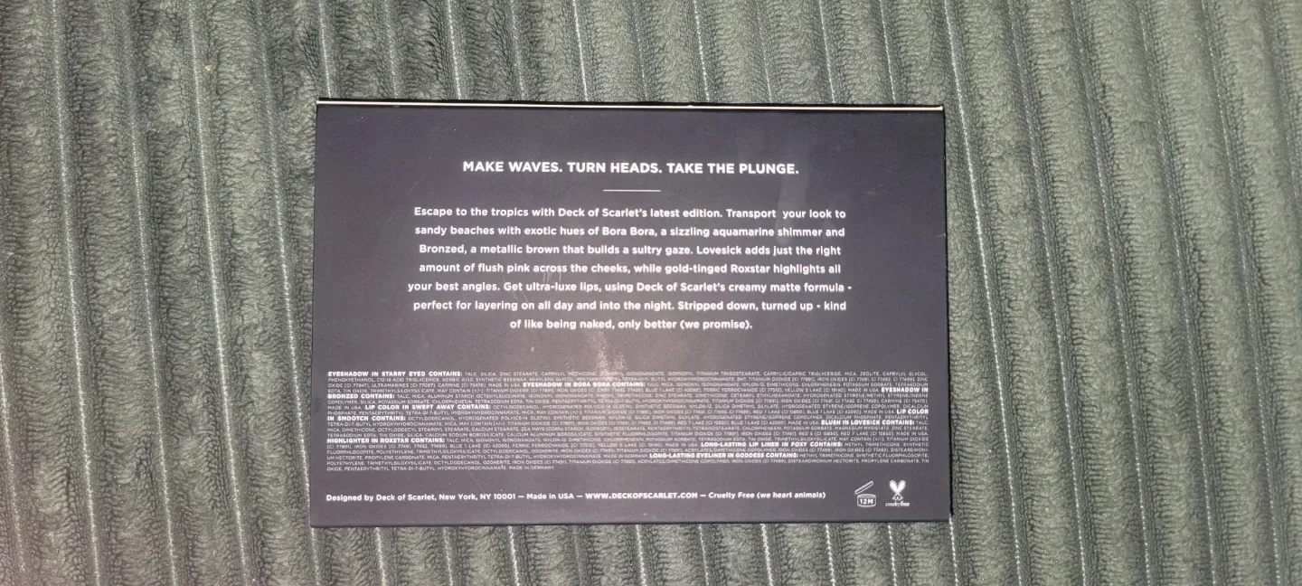 Deck of Scarlet Eyeshadow Palette image indicator(2)