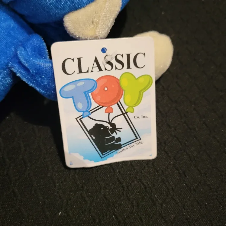 Classic Toy Co. Blue Monkey Plush image indicator(3)