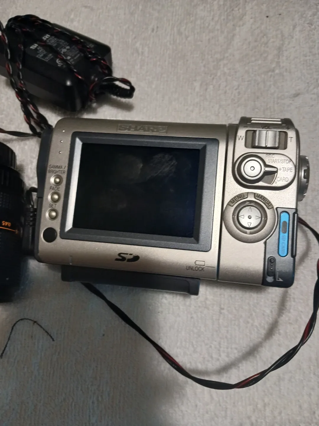 #cleanout Sharp VL-NZ100 Digital Viewcam image indicator(2)