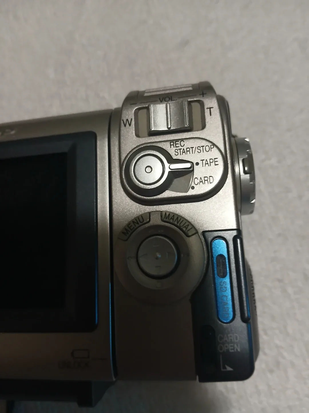 #cleanout Sharp VL-NZ100 Digital Viewcam image indicator(4)