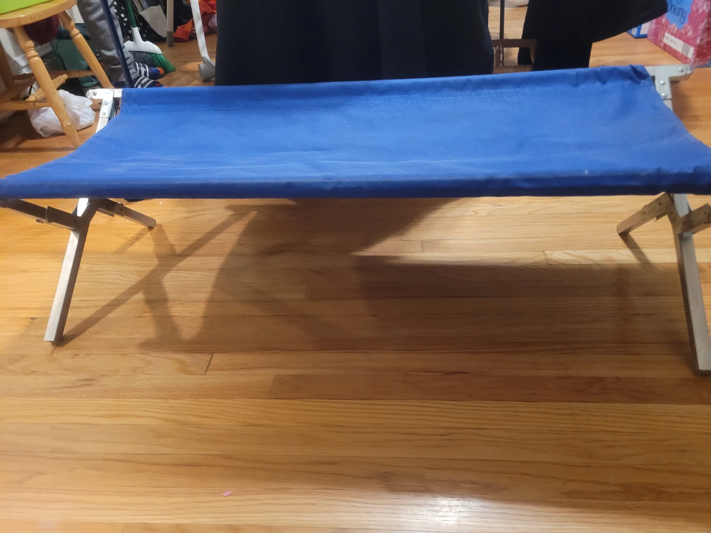 Blue Folding Camping Cot - photo 3