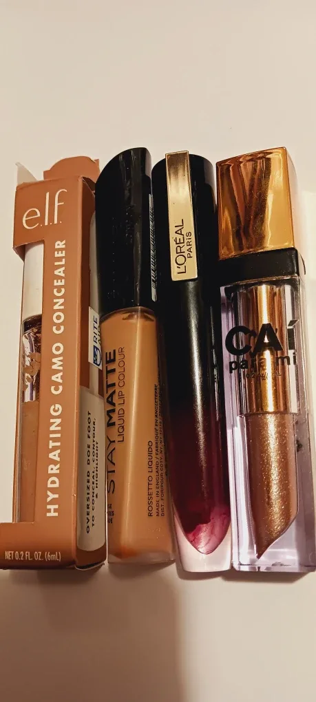 NEW !! Lipstick & Concealer Bundle: e.l.f., L'Oreal, Cai