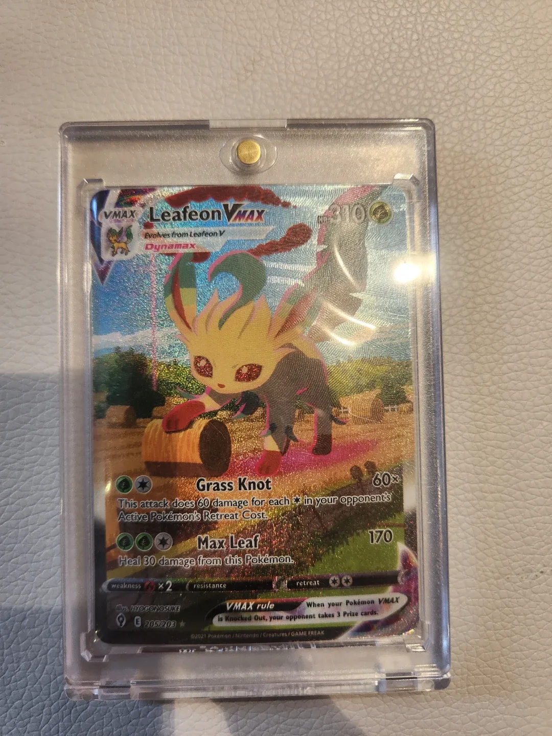 LEAFEON VMAX ALT ART SECRET 205/203 image indicator(2)