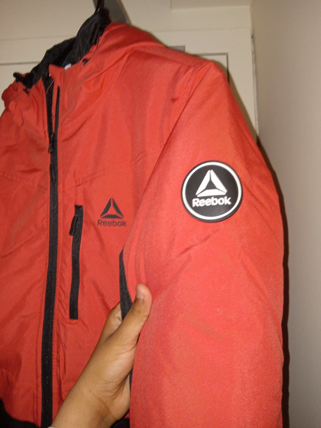 Reebok Red & Black Jacket - Size M - photo 2